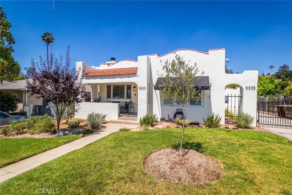 Backyard, Exterior, Facade, Spanish Mediterranean