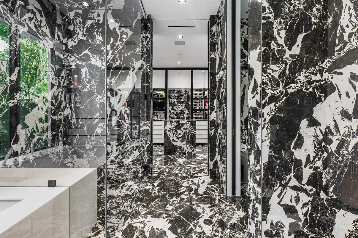 Interior, Marble, Recessed Lighting