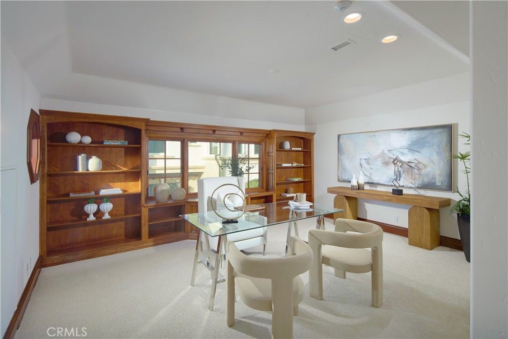 Home Office, Interior, Recessed Lighting
