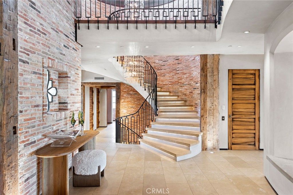 Interior, Recessed Lighting, Stone Walls