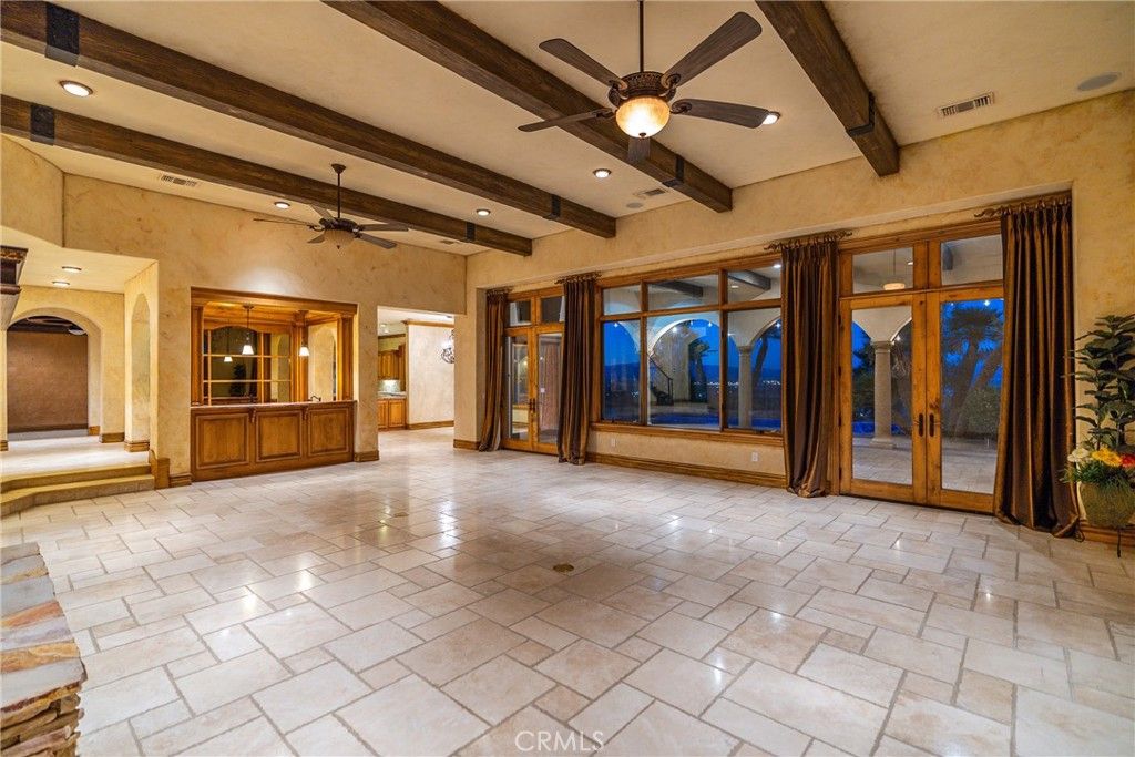 Interior, Recessed Lighting, Wooden Beams