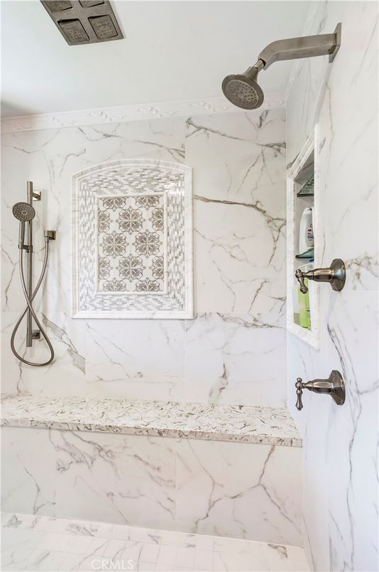 Bathroom, Interior, Marble Walls