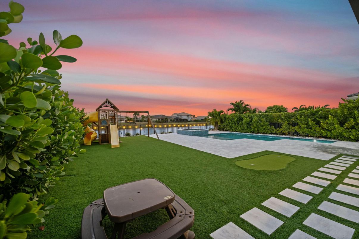 Backyard, Exterior, Playground, Pool