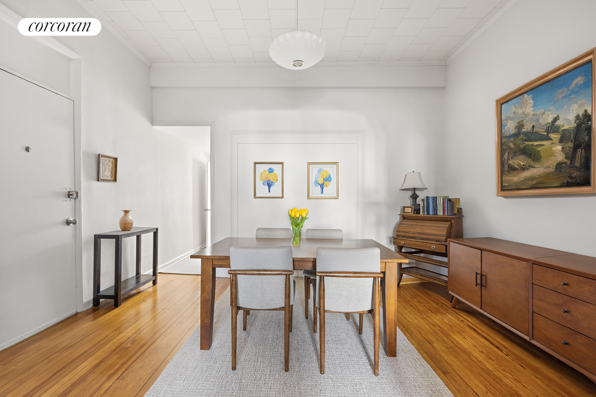 Dining room, Interior, Wood Texture Flooring