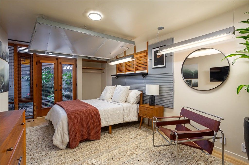 Bedroom, Interior, Pendant Lights, Recessed Lighting