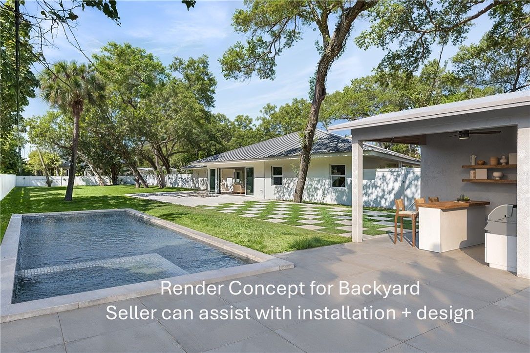 Backyard, Exterior, Pool