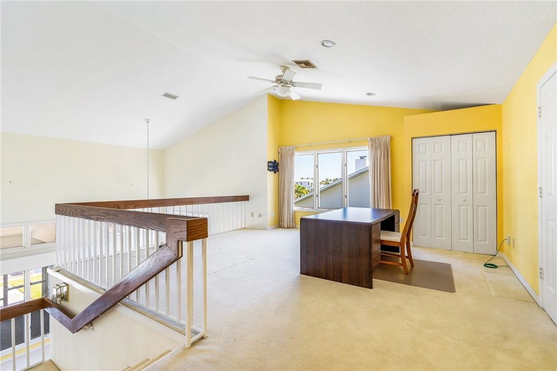 Home Office, Interior, Recessed Lighting