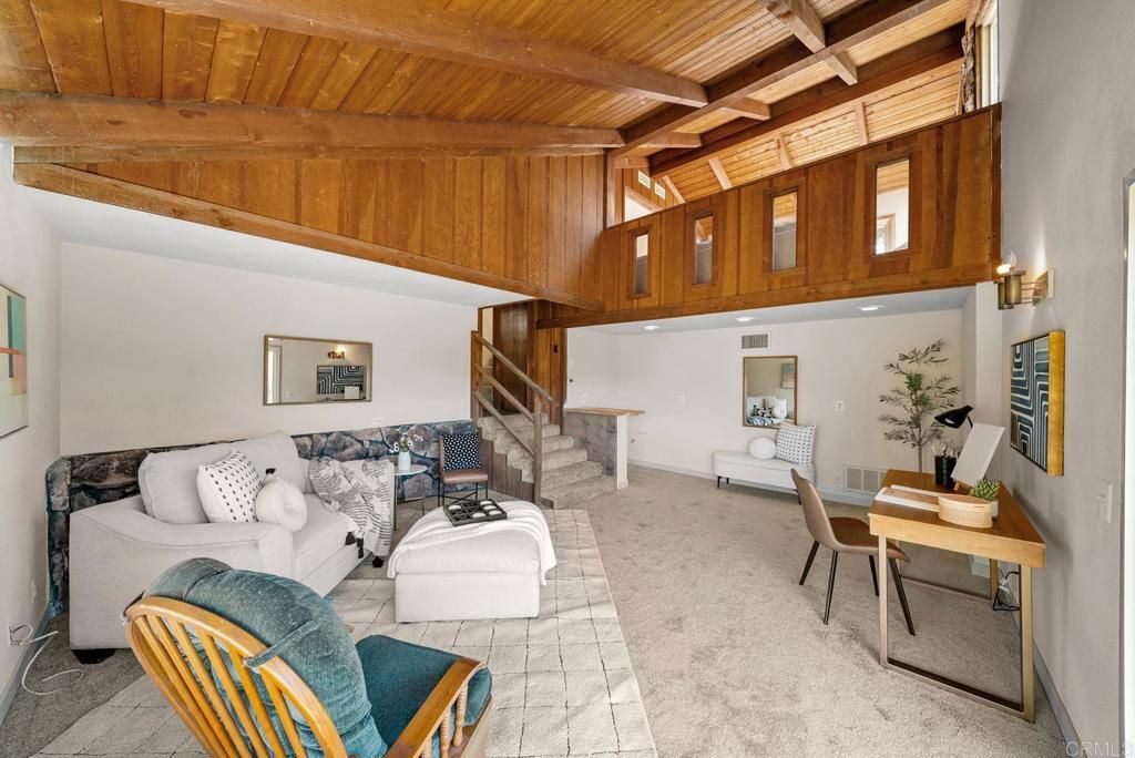 Interior, Living room, Wooden Beams, Wooden Ceilings