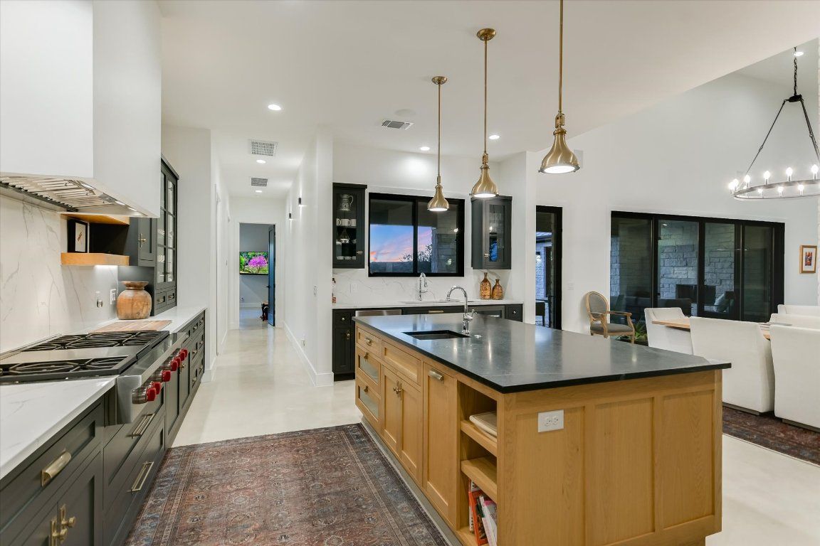 Interior, Kitchen, Pendant Lights, Recessed Lighting