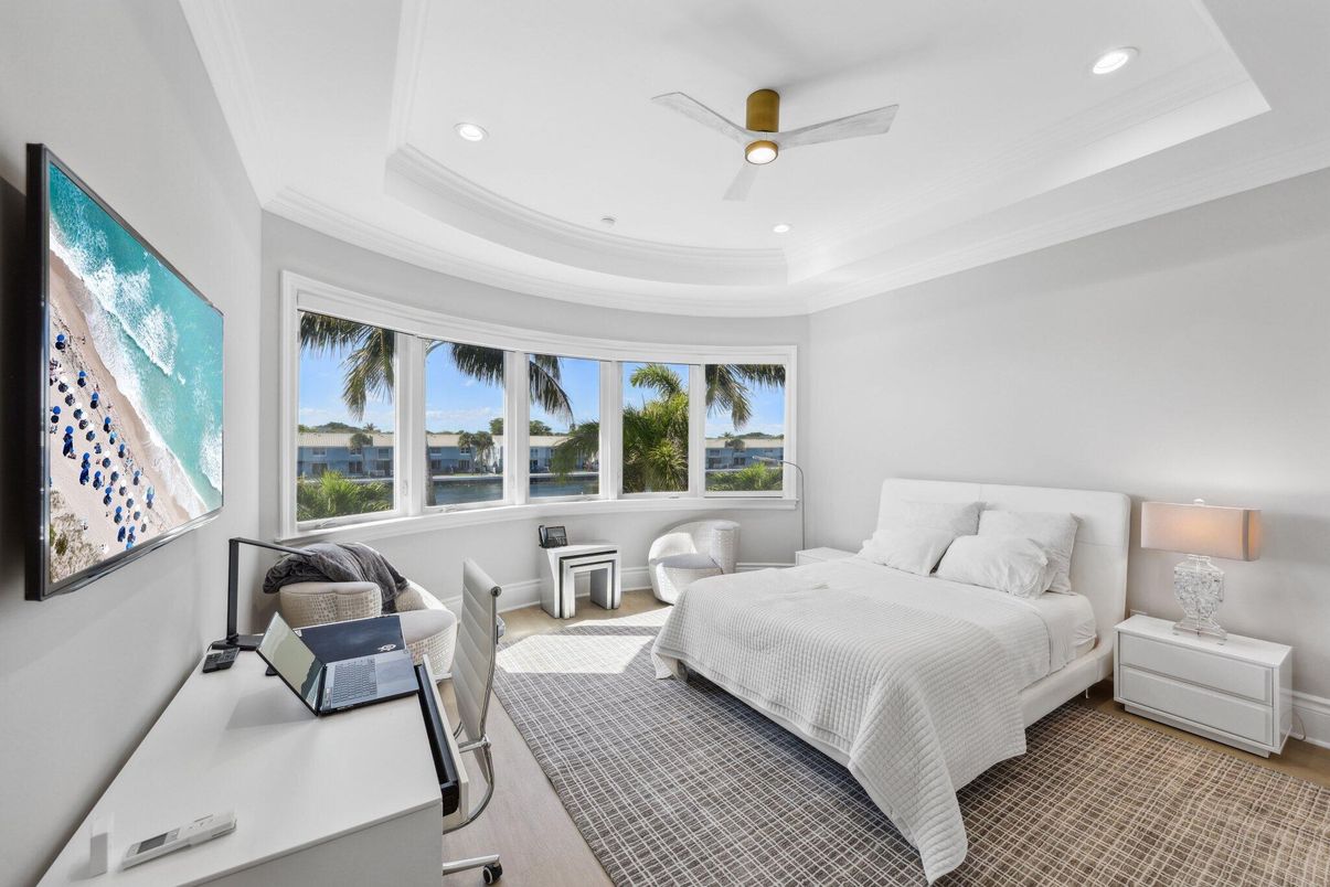 Bedroom, Home Office, Interior, Recessed Lighting