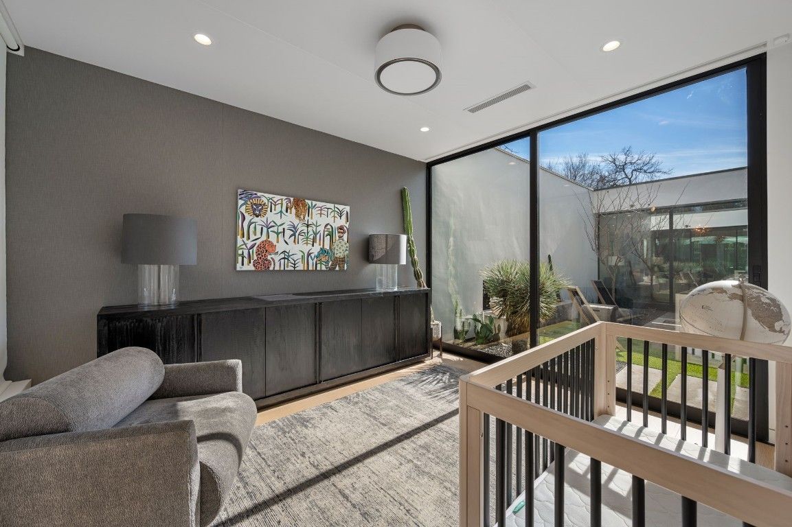 Interior, Recessed Lighting, Wood Texture Flooring