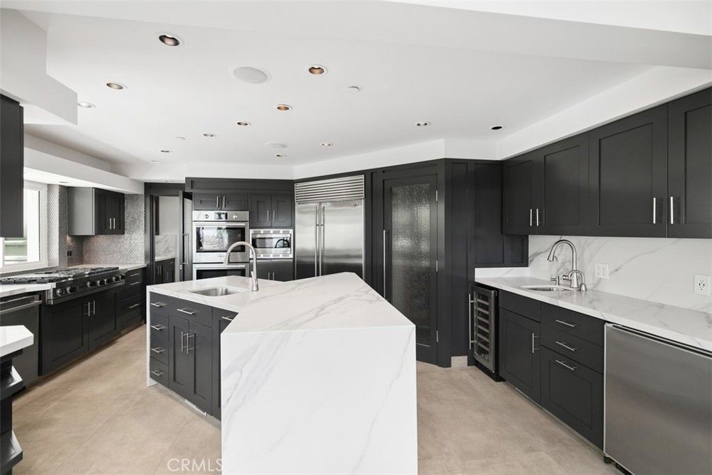 Interior, Kitchen, Recessed Lighting, Stainless Steel Appliances