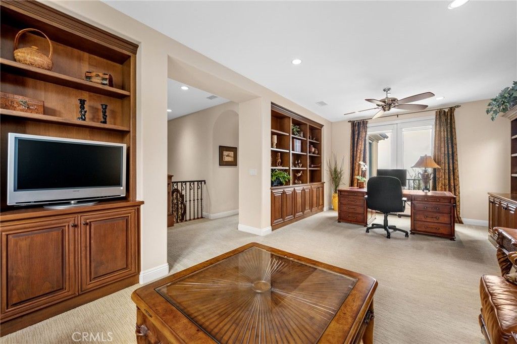 Home Office, Interior, Recessed Lighting