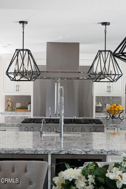 Chandelier, Interior, Kitchen, Pendant Lights