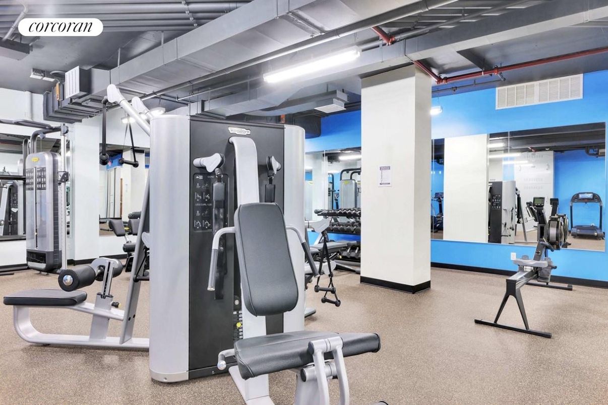Fitness Equipment, Gym, Interior