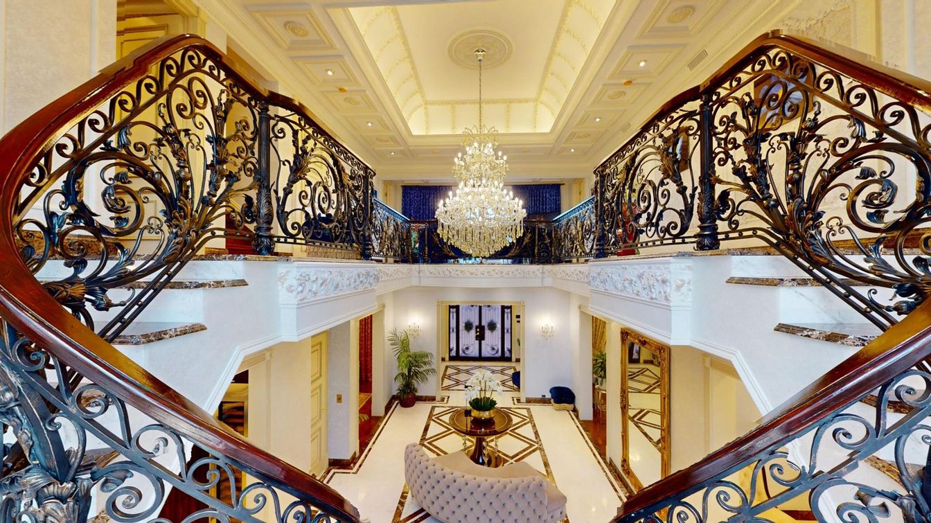 Chandelier, Interior, Recessed Lighting