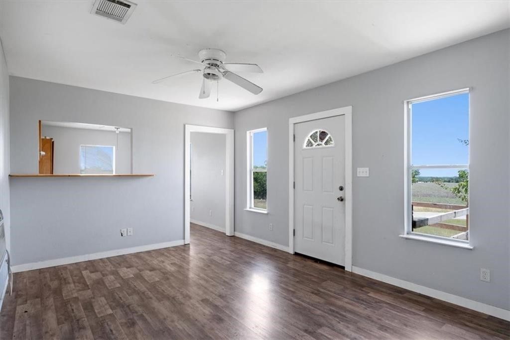 Empty room, Interior, Water, Wood Texture Flooring