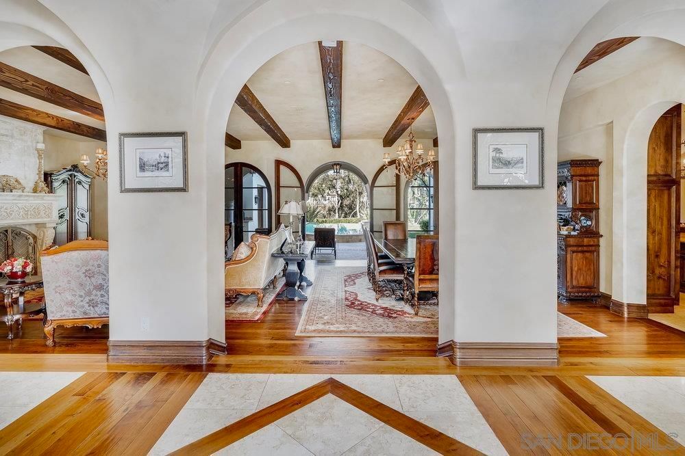 Chandelier, Interior, Wooden Beams, Wood Texture Flooring