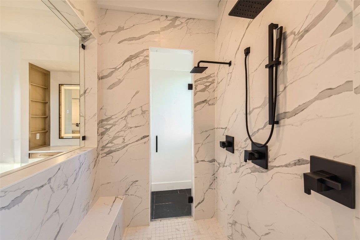 Bathroom, Interior, Marble, Marble Walls