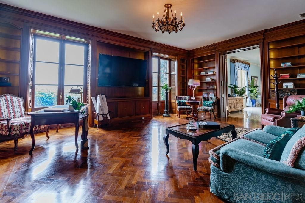 Chandelier, Interior, Living room, Wood Texture Flooring, Wooden Walls