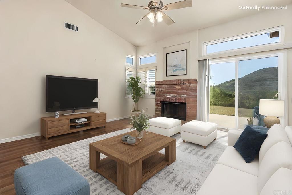 Fireplace, Interior, Living room, Wood Texture Flooring