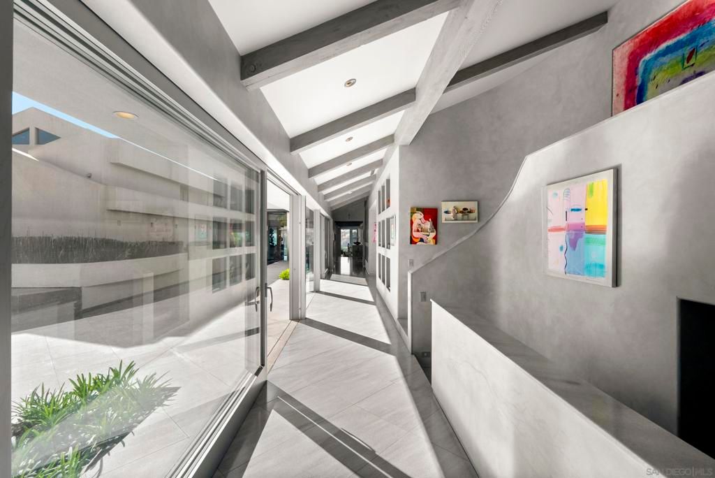 Interior, Recessed Lighting, Wooden Beams