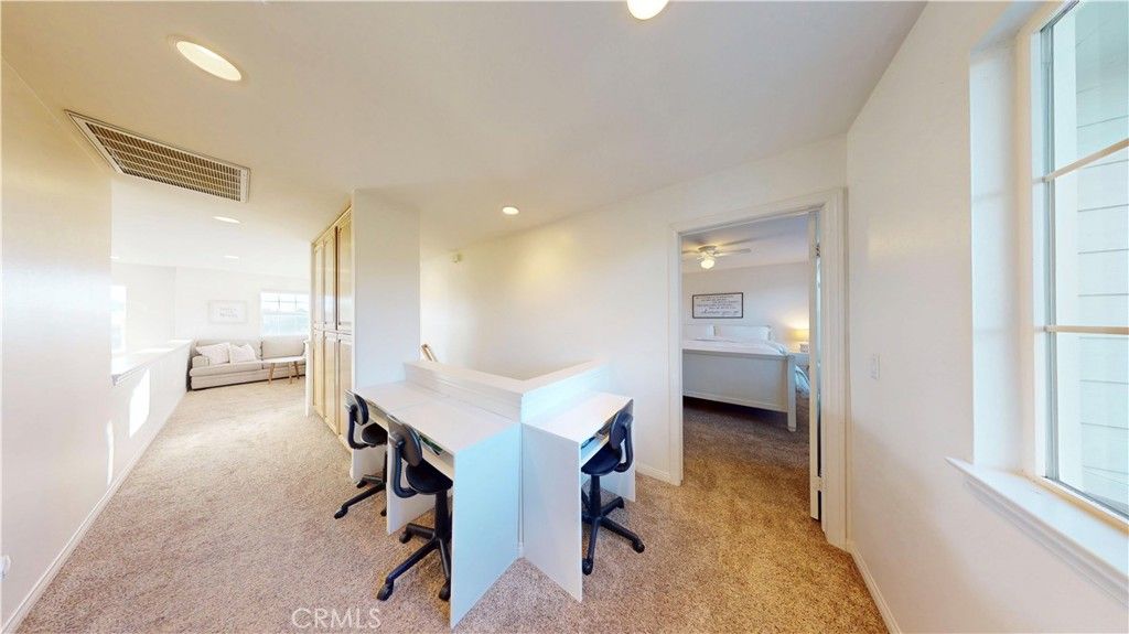 Home Office, Interior, Recessed Lighting