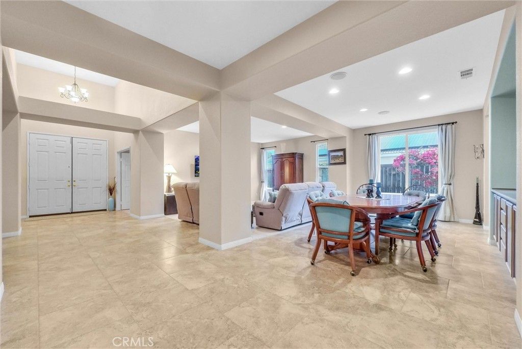 Chandelier, Dining room, Interior, Living room, Recessed Lighting