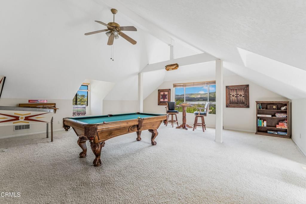 Billiard Table, Game Room, Interior