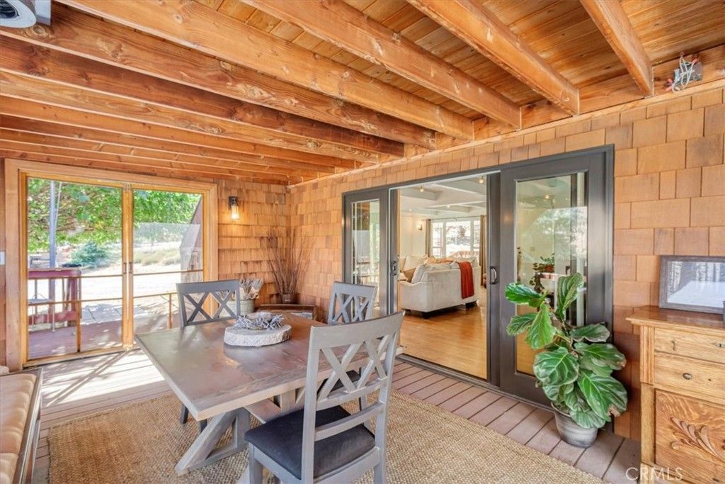 Dining room, Interior, Wooden Beams, Wooden Ceilings, Wood Texture Flooring, Wooden Walls