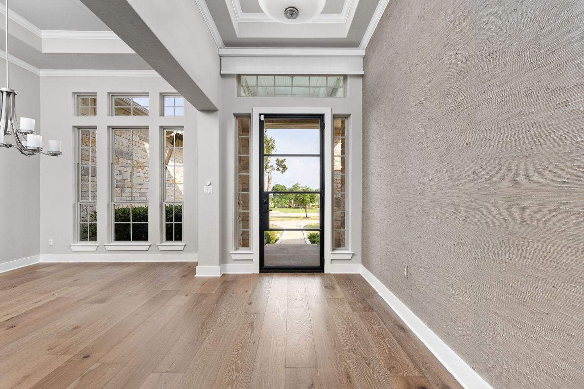 Empty room, Interior, Wood Texture Flooring