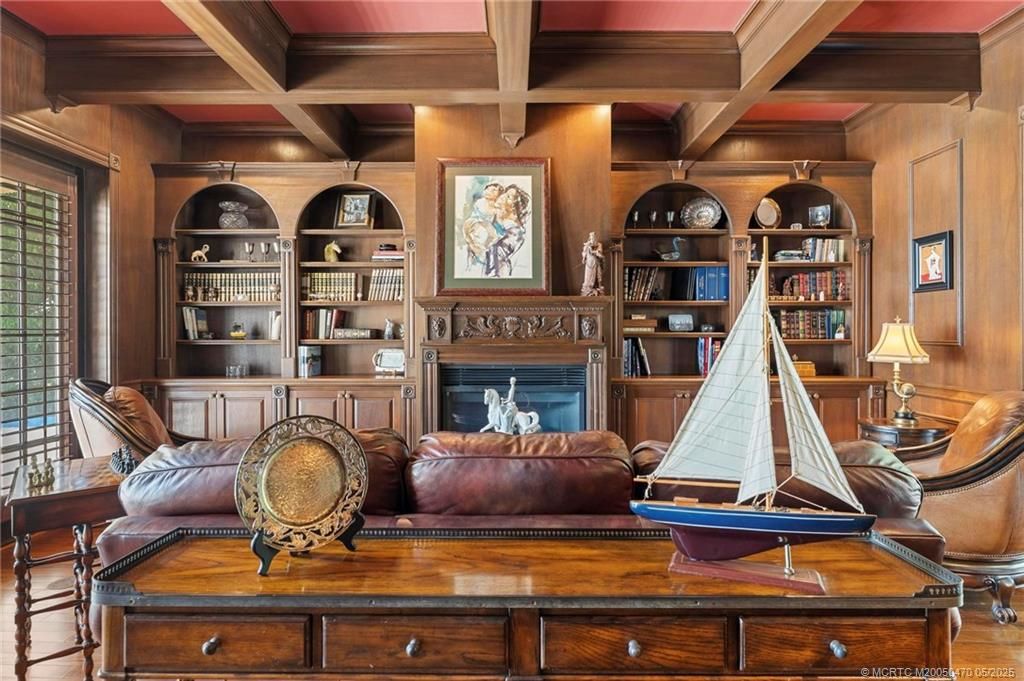 Interior, Wooden Beams, Wood Texture Flooring