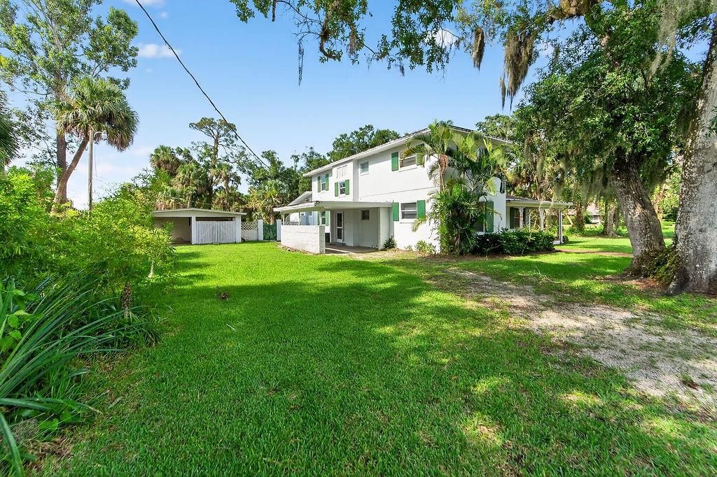 Backyard, Exterior