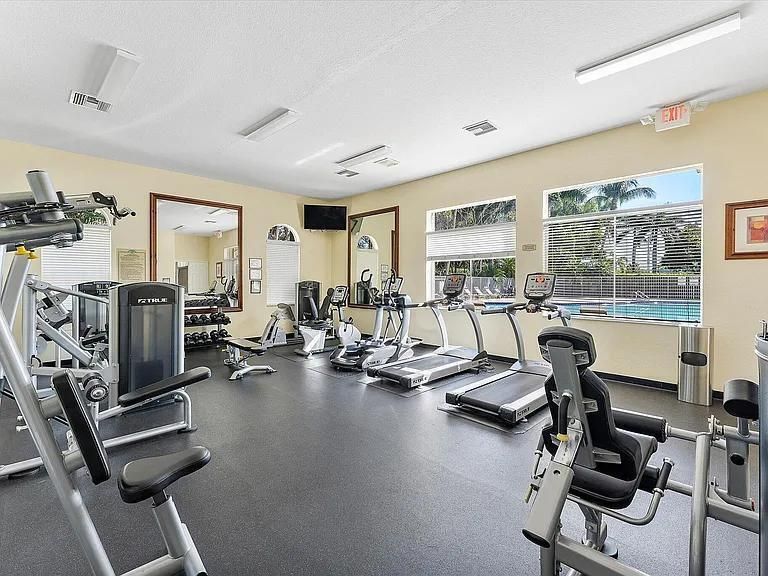 Fitness Equipment, Gym, Interior