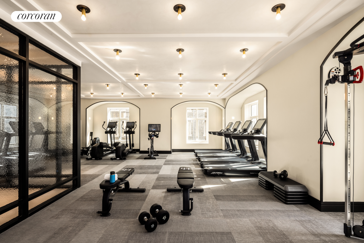 Fitness Equipment, Gym, Interior