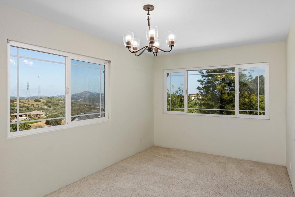 Chandelier, Empty room, Interior