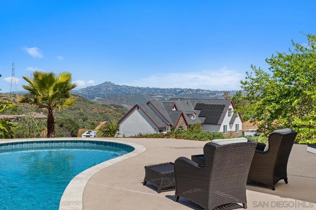Exterior, Pool, Solar Panels
