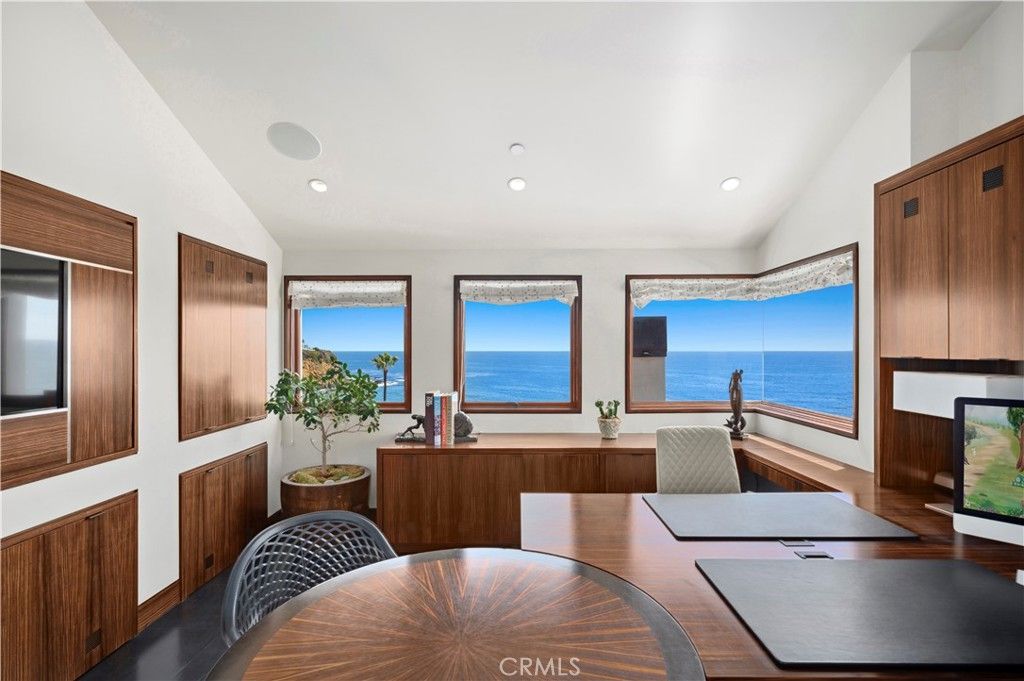 Home Office, Interior, Recessed Lighting, Water