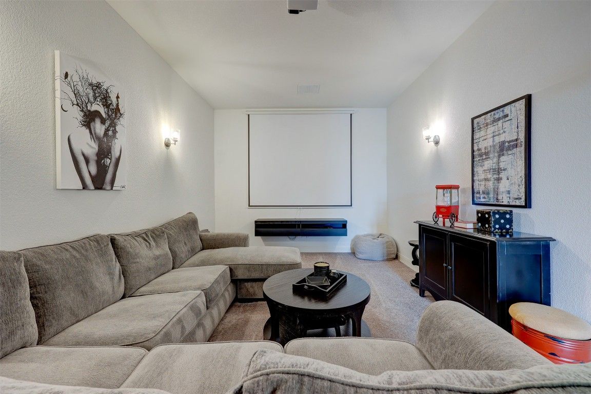 Interior, Living room, Projection Screen