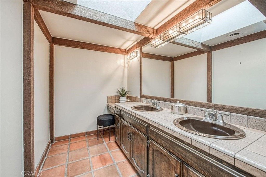 Bathroom, Dual Sink Vanities, Interior, Tile Countertops