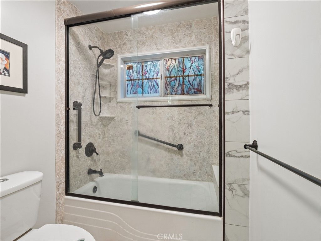 Bathroom, Glass Shower, Interior, Marble Walls