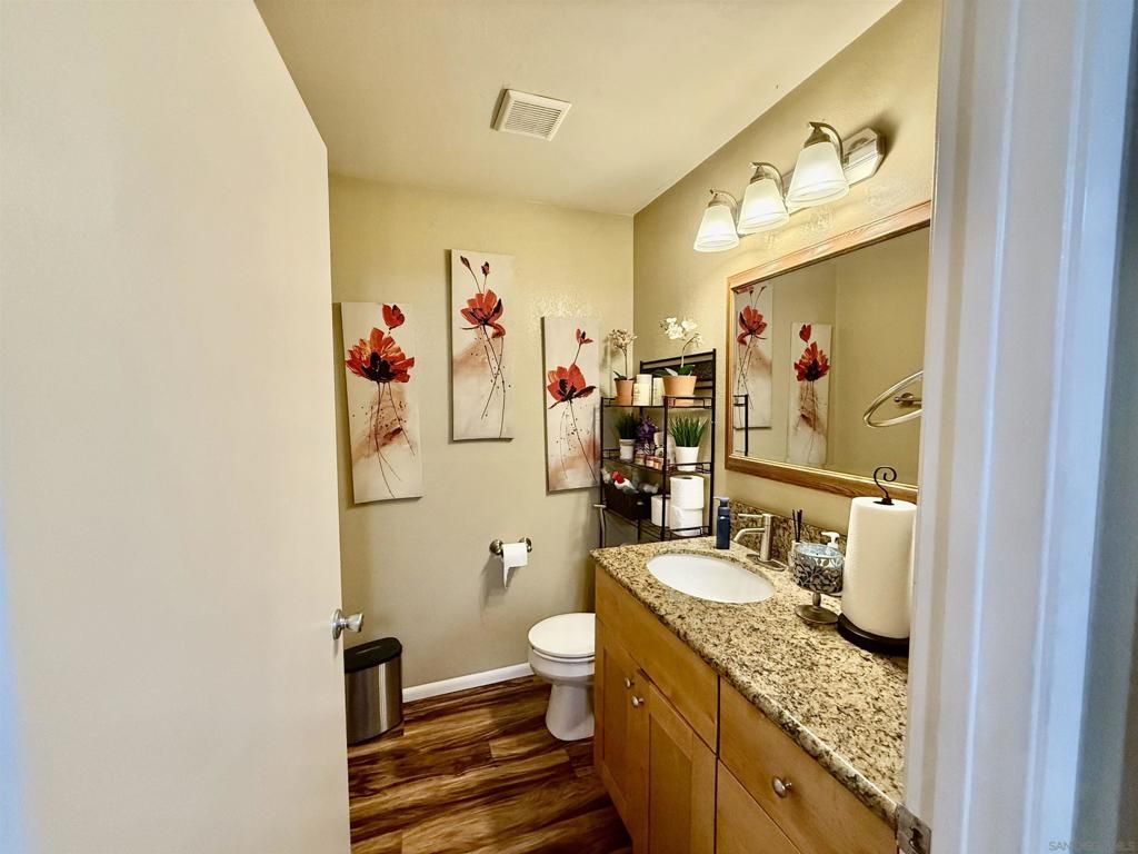 Bathroom, Dual Sink Vanities, Interior, Wood Texture Flooring