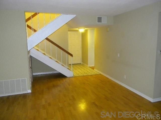 Empty room, Interior, Wood Texture Flooring