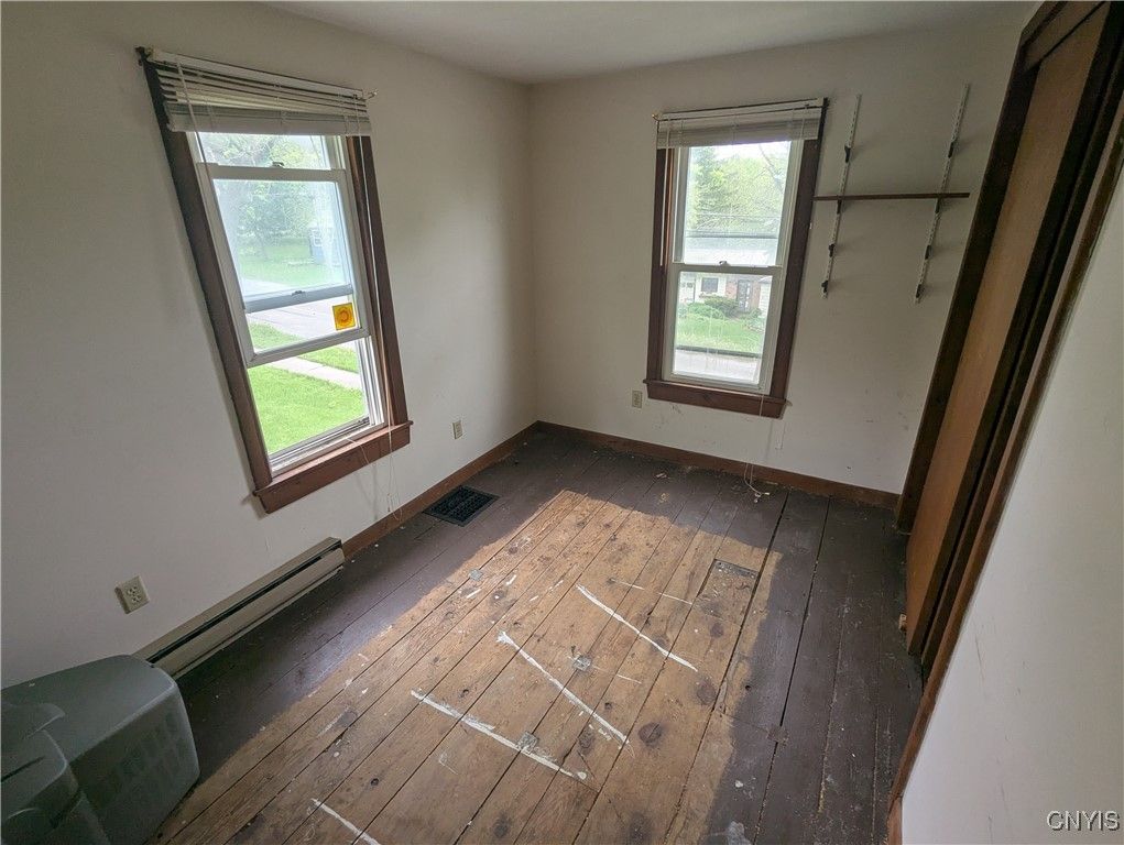 Empty room, Interior, Wood Texture Flooring