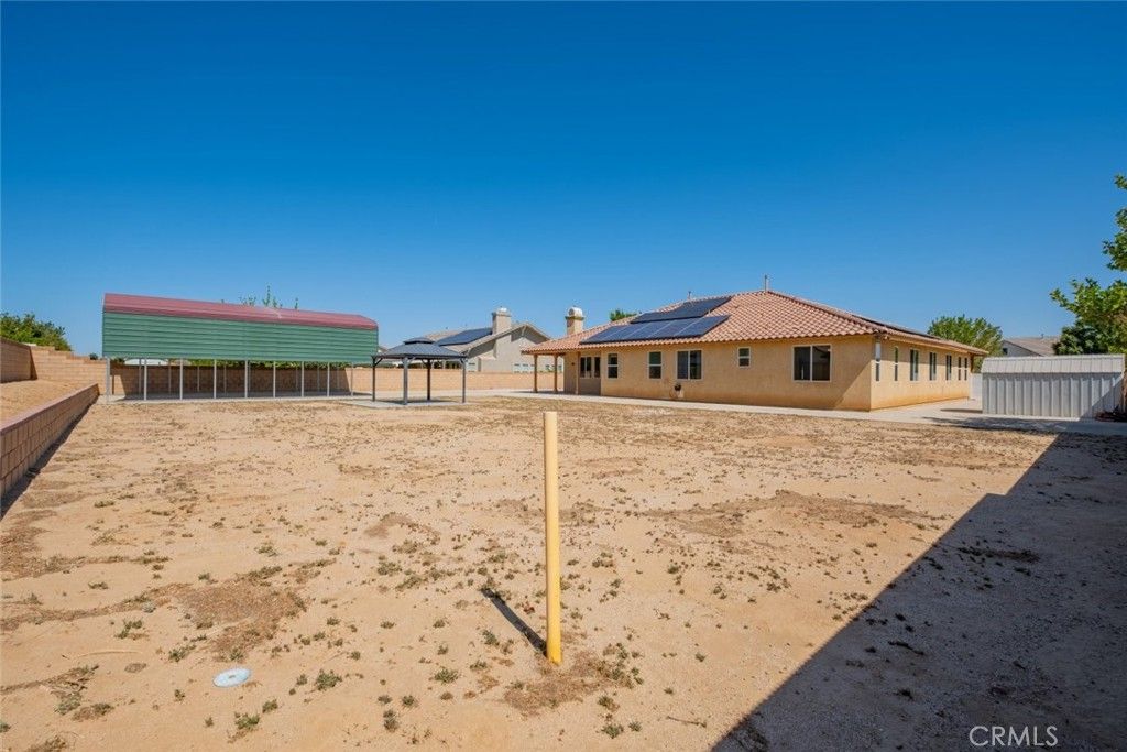 Backyard, Exterior, Solar Panels