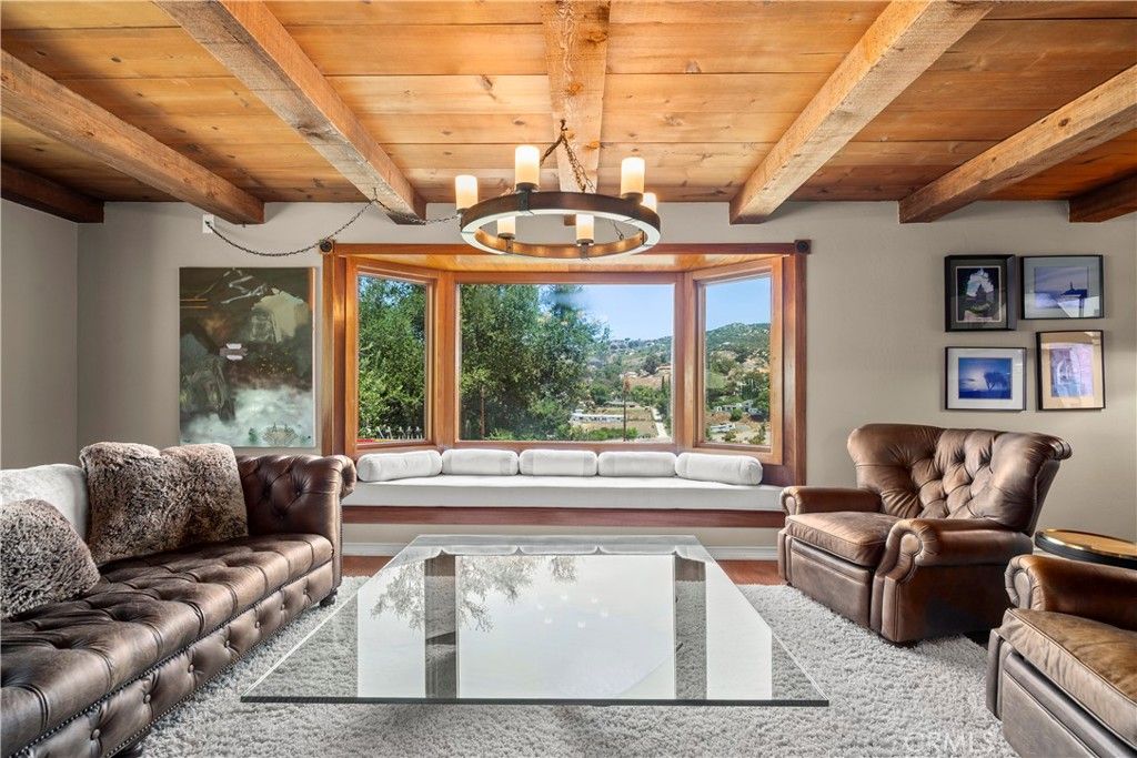 Chandelier, Interior, Living room, Wooden Beams, Wooden Ceilings