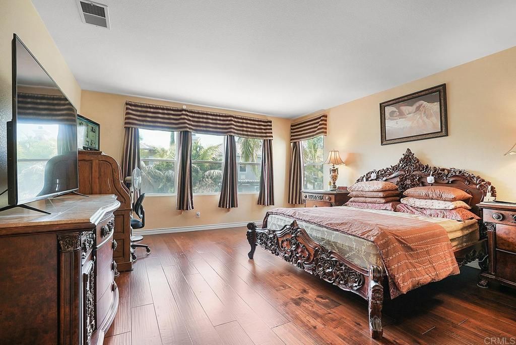 Bedroom, Home Office, Interior, Wood Texture Flooring
