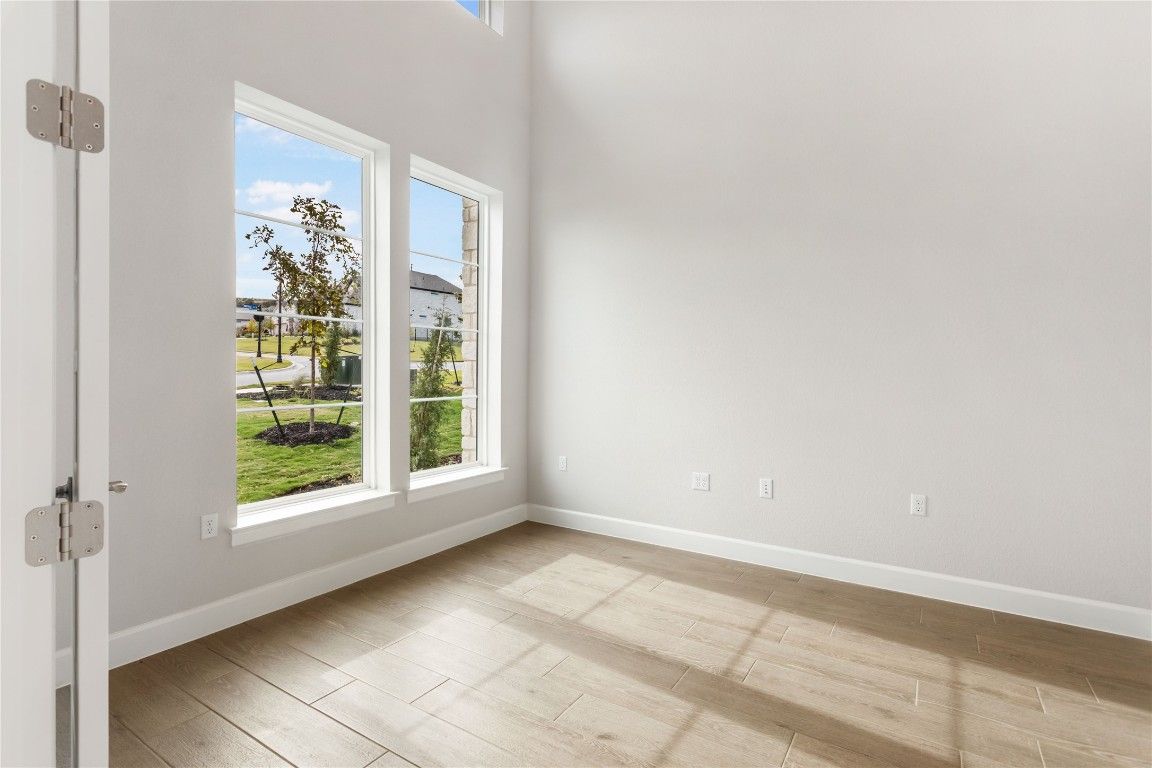 Empty room, Interior, Wood Texture Flooring