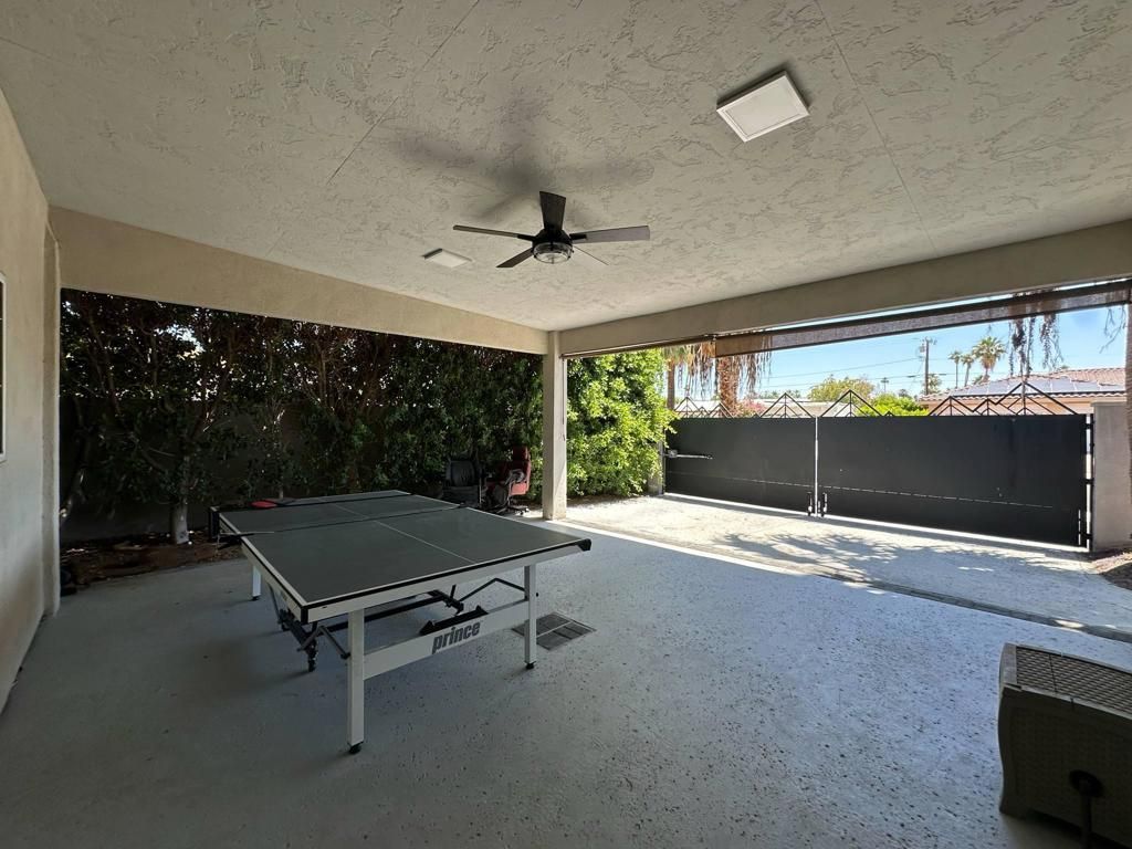 Exterior, Game Room