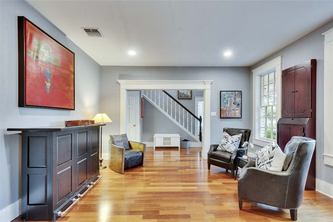 Interior, Recessed Lighting, Wood Texture Flooring